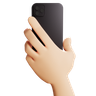 3d back of iphone emoji