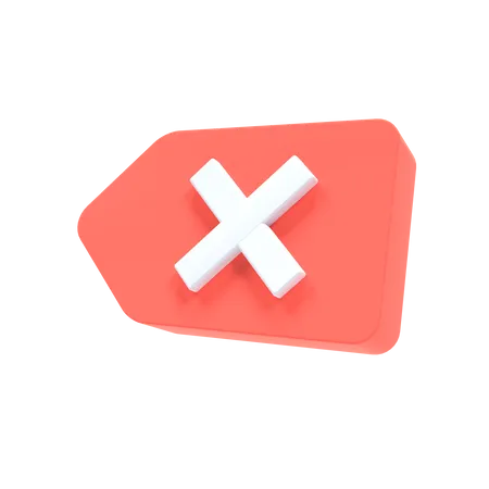 Backspace  3D Icon