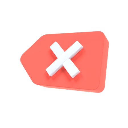 Backspace  3D Icon