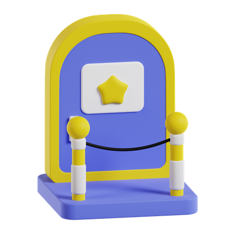Backstage  3D Icon