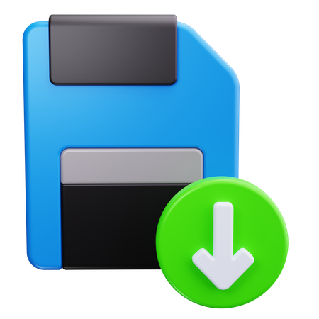 Backup  3D Icon