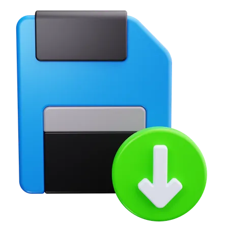 Backup  3D Icon