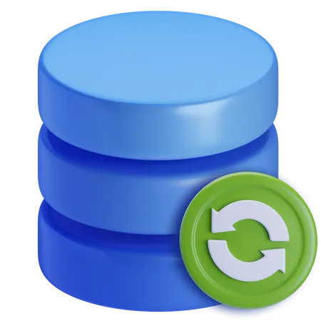 Backup data  3D Icon