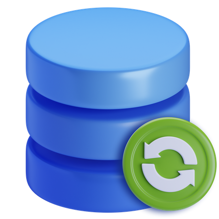 Backup data 3D Icon