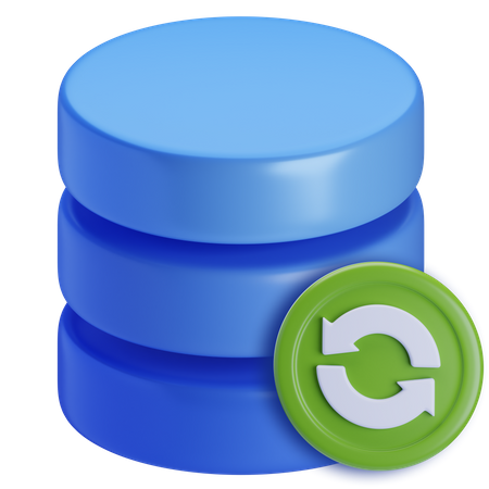 Backup-Daten  3D Icon