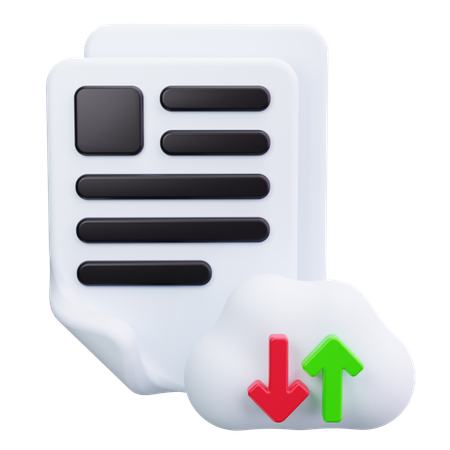 Backup de arquivo  3D Icon