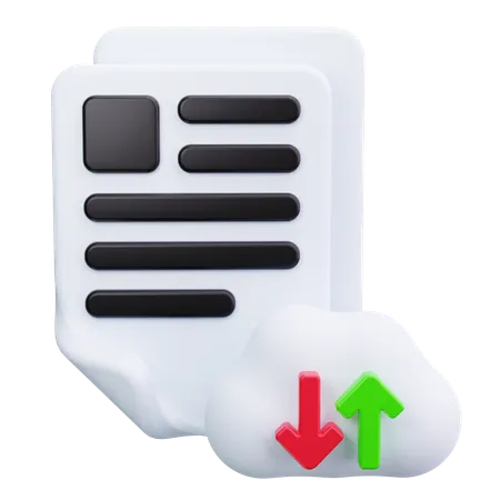 Backup de arquivo  3D Icon