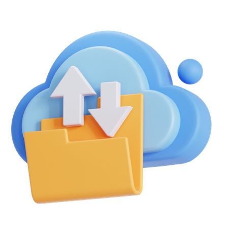 Backup de dados  3D Icon