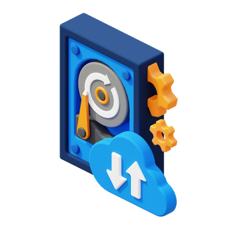 Backup Recovery  3D Icon