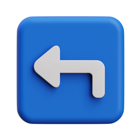Backward  3D Icon