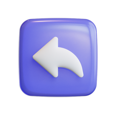 Backward  3D Icon