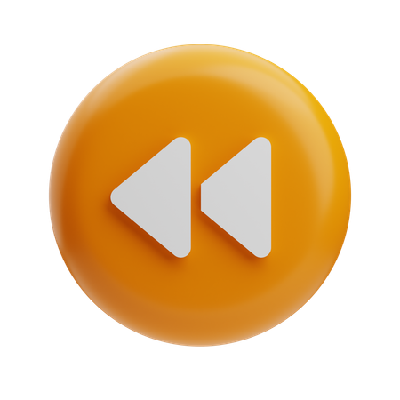Backward  3D Icon