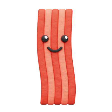 Bacon  3D Icon