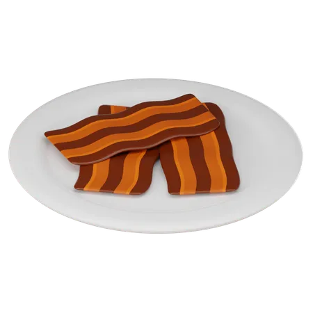 Bacon  3D Icon