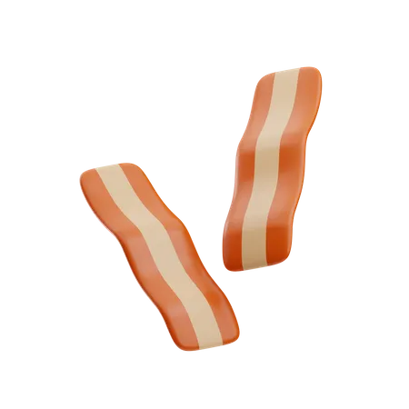 Bacon  3D Icon