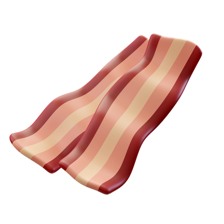 Bacon  3D Icon