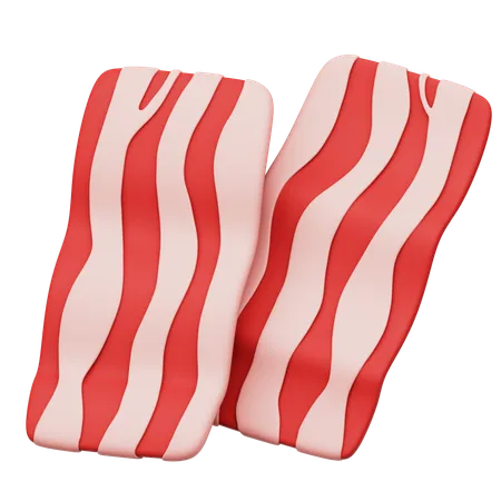 Bacon  3D Icon