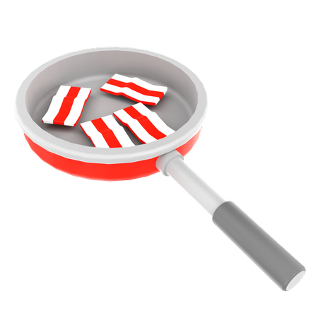 Bacon  3D Icon