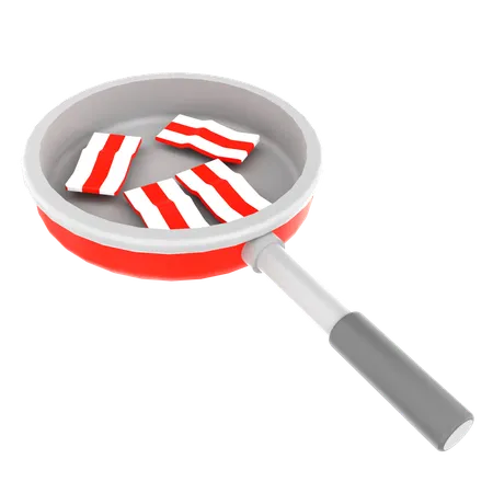 Bacon  3D Icon