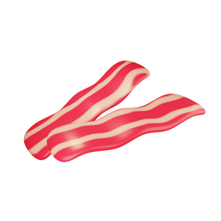 Bacon  3D Icon