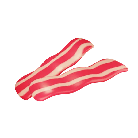 Bacon  3D Icon