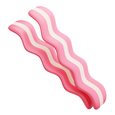 Bacon  3D Icon