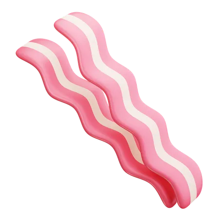 Bacon  3D Icon