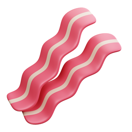 Bacon  3D Icon