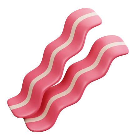 Bacon  3D Icon