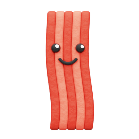 Bacon  3D Icon