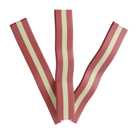 Bacon  3D Illustration