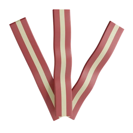 Bacon  3D Illustration