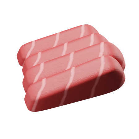 Bacon  3D Illustration