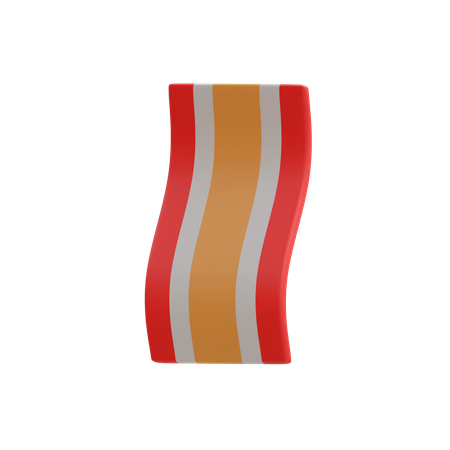 Bacon  3D Illustration