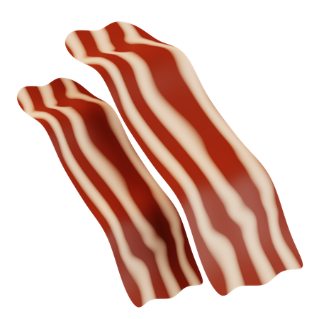 Viande de bacon  3D Icon