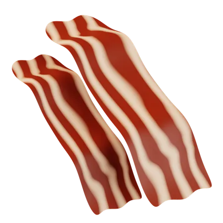 Viande de bacon  3D Icon