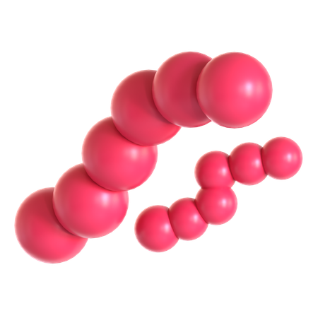Bacteria  3D Icon