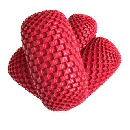 박테리아  3D Icon