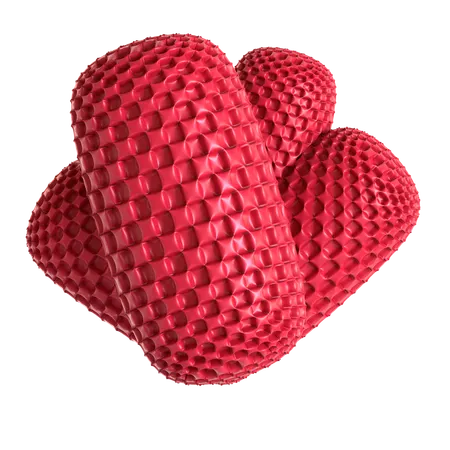 박테리아  3D Icon