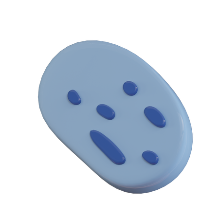 Bacteria  3D Icon