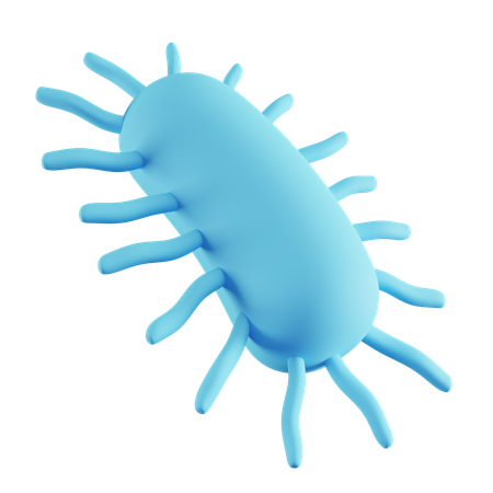 Bacteria  3D Icon