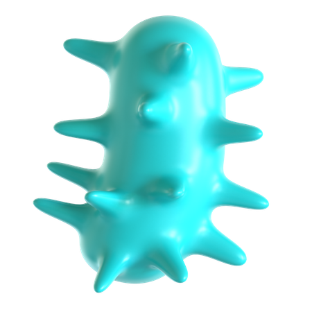 Bacteria  3D Icon