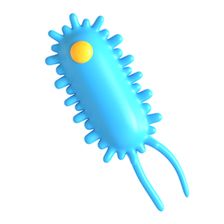 Bacteria  3D Icon
