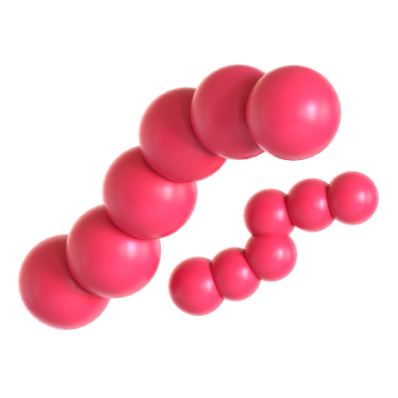 Bacteria  3D Icon
