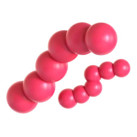 Bacteria  3D Icon