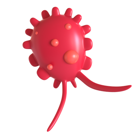 Bacteria  3D Icon