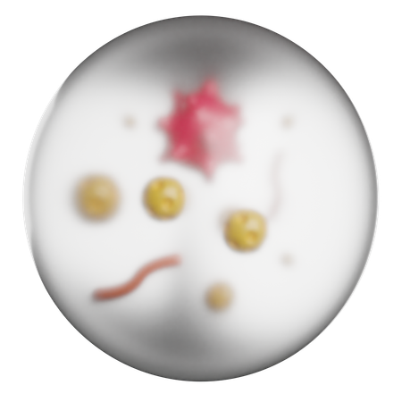 Bacteria  3D Icon