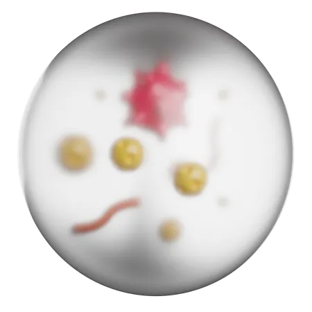 Bacteria  3D Icon