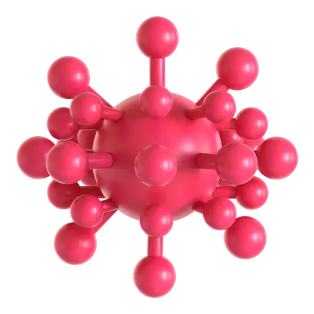 Bacteria  3D Icon