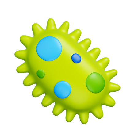 Bacteria  3D Icon